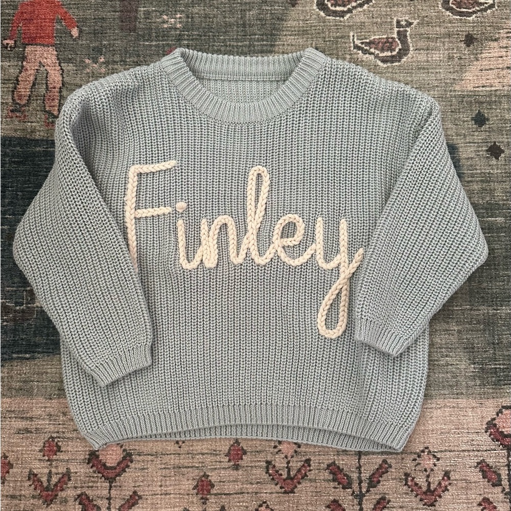 Finley Personalized Name Sweater